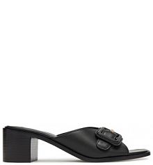 Klapki BOSS czarne damskie 