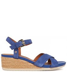 Espadryle Geox niebieskie damskie 
