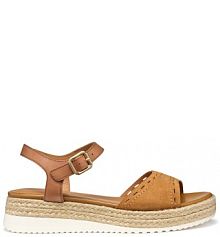 Espadryle Geox brązowe damskie 