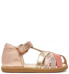 Sandały Lasocki Kids złote dziecięce 
