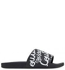 Klapki Versace Jeans Couture czarne damskie 