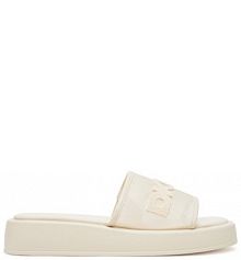 Klapki DKNY écru damskie 