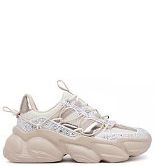 Sneakersy Steve Madden beżowe damskie 