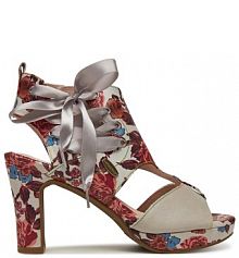 Sandały na słupku Laura Vita kolorowy