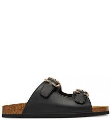 Klapki Lasocki czarne damskie 