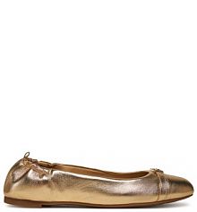 Baleriny MICHAEL Michael Kors złote damskie 