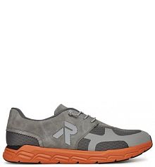 Sneakersy Rieker szare męskie 