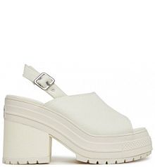 Sandały na słupku Converse écru 