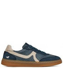 Sneakersy Mustang granatowe damskie 