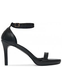 Sandały na szpilce DeeZee czarne 