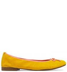 Baleriny Tamaris żółte damskie 