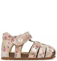 Sandały Naturino złote dziecięce 