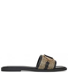 Klapki JENNY czarne damskie 