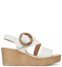 Sandały na koturnie Gabor białe 