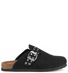 Klapki JENNY czarne damskie 