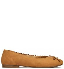 Baleriny Sergio Bardi brązowe damskie 