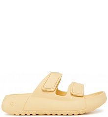 Klapki ECCO żółte damskie 