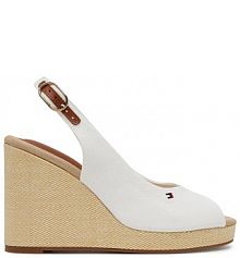 Espadryle Tommy Hilfiger białe damskie 