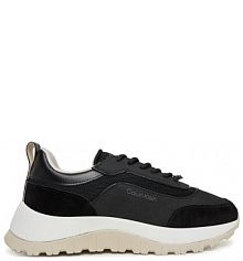 Sneakersy Calvin Klein czarne damskie 