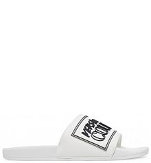 Klapki Versace Jeans Couture białe męskie 