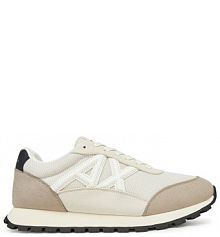 Sneakersy Armani Exchange beżowe męskie 
