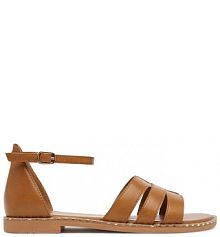 Sandały Clara Barson brązowe damskie 