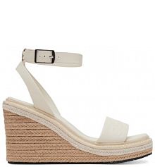 Espadryle Calvin Klein białe damskie 