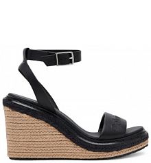 Espadryle Calvin Klein czarne damskie 