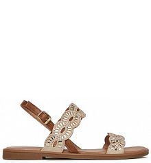 Sandały Clara Barson beżowe damskie 