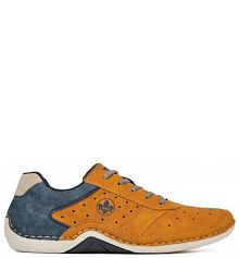 Sneakersy Rieker brązowe męskie 