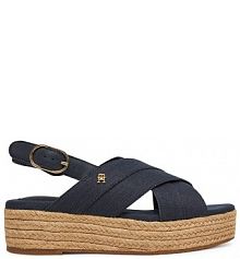 Espadryle Tommy Hilfiger granatowe damskie 