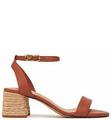 Espadryle Tommy Hilfiger brązowe damskie 