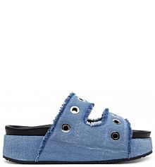 Klapki Inuikii granatowe damskie 