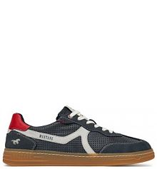 Sneakersy Mustang granatowe męskie 