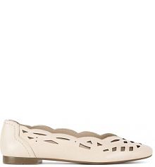 Baleriny Lasocki beżowe damskie 