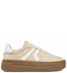 Sneakersy DeeZee beżowe damskie 