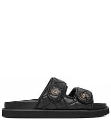 Klapki Badura czarne damskie 