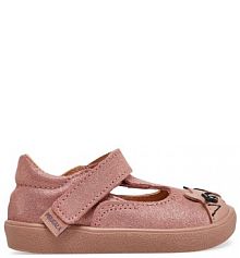 Półbuty Mrugała różowe dziecięce 