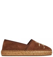 Espadryle LOVE MOSCHINO brązowe damskie 