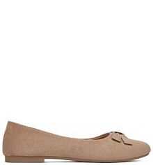 Baleriny JENNY beżowe damskie 