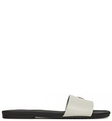 Klapki Calvin Klein Jeans białe damskie 