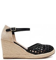 Espadryle Gioseppo czarne damskie 