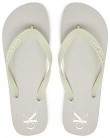 Japonki Calvin Klein Jeans szare męskie 