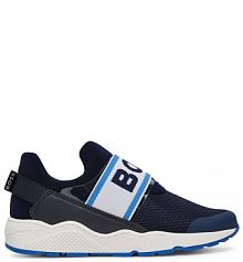 Sneakersy BOSS granatowe dziecięce 