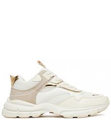 Sneakersy DeeZee beżowe damskie 