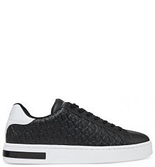 Sneakersy Armani Exchange czarne męskie 