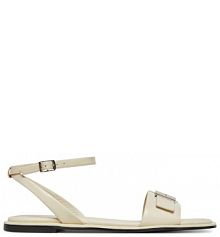 Sandały Calvin Klein écru damskie 