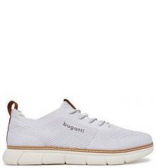 Półbuty Bugatti białe męskie 