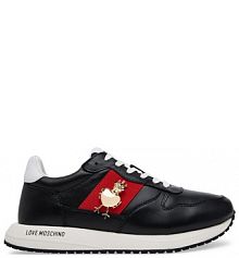 Sneakersy LOVE MOSCHINO czarne damskie 