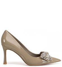 Szpilki Eva Minge beżowe